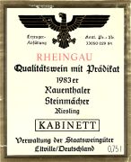 Statsweingüter_Rauenthaler Steinmächer_kab 1983